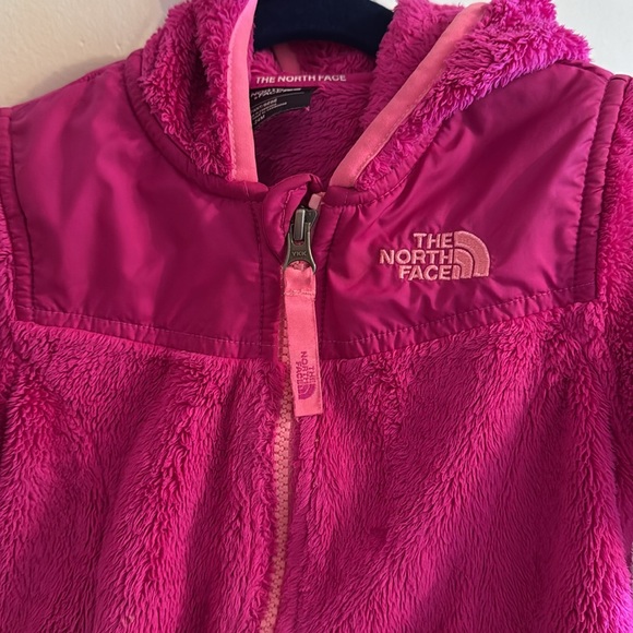 NorthFace zip up hooded jacket girl - Picture 5 of 8